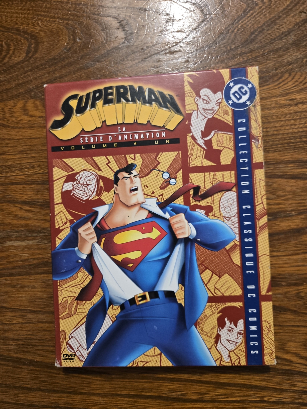Superman Animated Series DVD - Red & Blue - DC